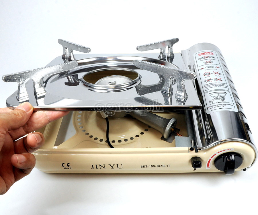 BDZ-155B Stainless Steel Top Portable Butane Gas Stove