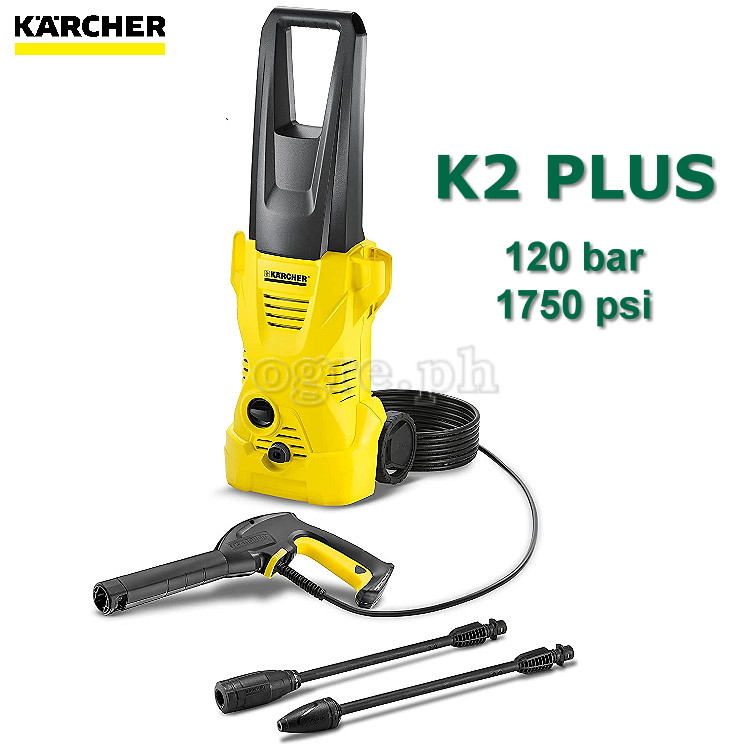 K2 Plus Original Karcher  120 bar High Pressure Washer Set (Refurbished Australian Surplus Item)