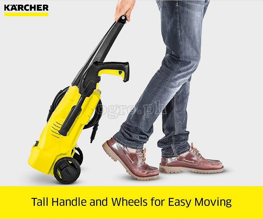 K2 Plus Original Karcher  120 bar High Pressure Washer Set (Refurbished Australian Surplus Item)