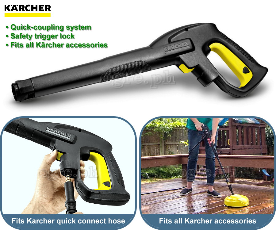 K2 Plus Original Karcher  120 bar High Pressure Washer Set (Refurbished Australian Surplus Item)