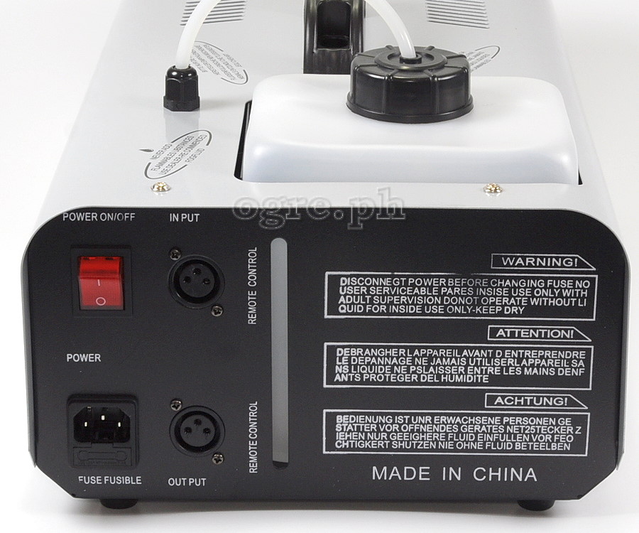 AB-1500 Remote Control 1500W Disinfectant Fogger / Mist Sprayer Machine 2000ml Tank