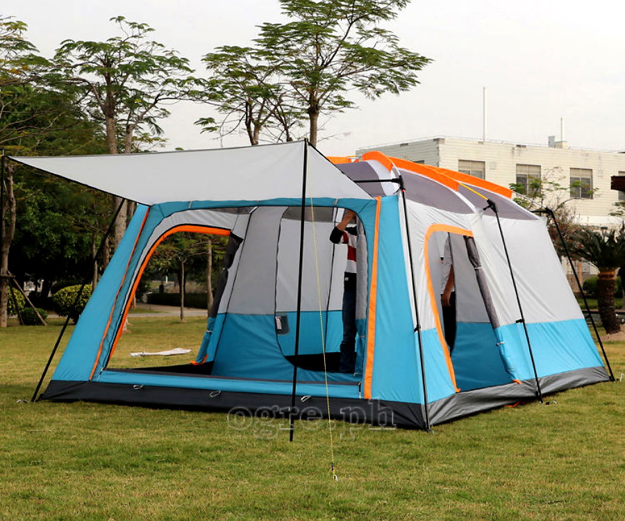 4-5 Person Double-Layer Two Bedroom Tent 330*210*185cm