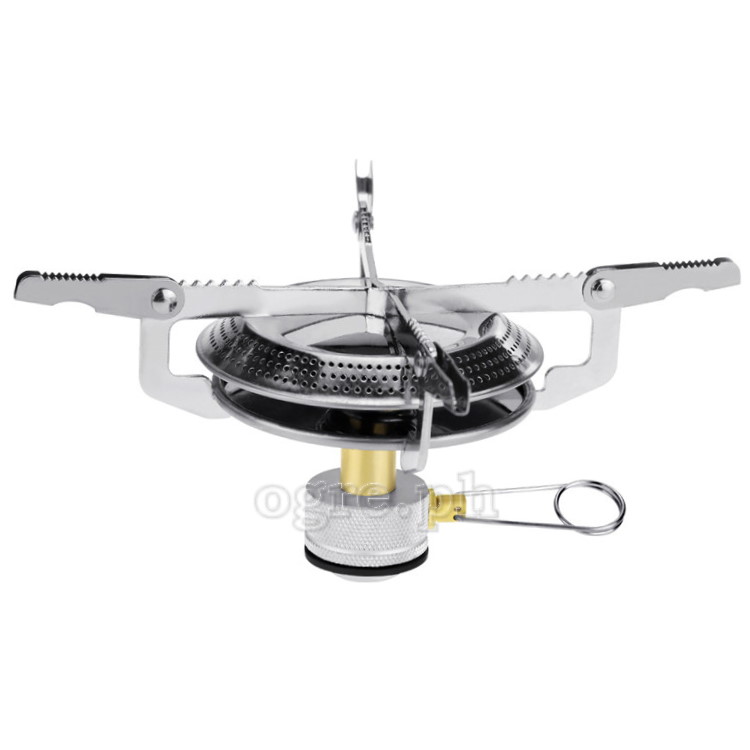 15S120 Round Camping Stove (Screw-on Cannister Mount)