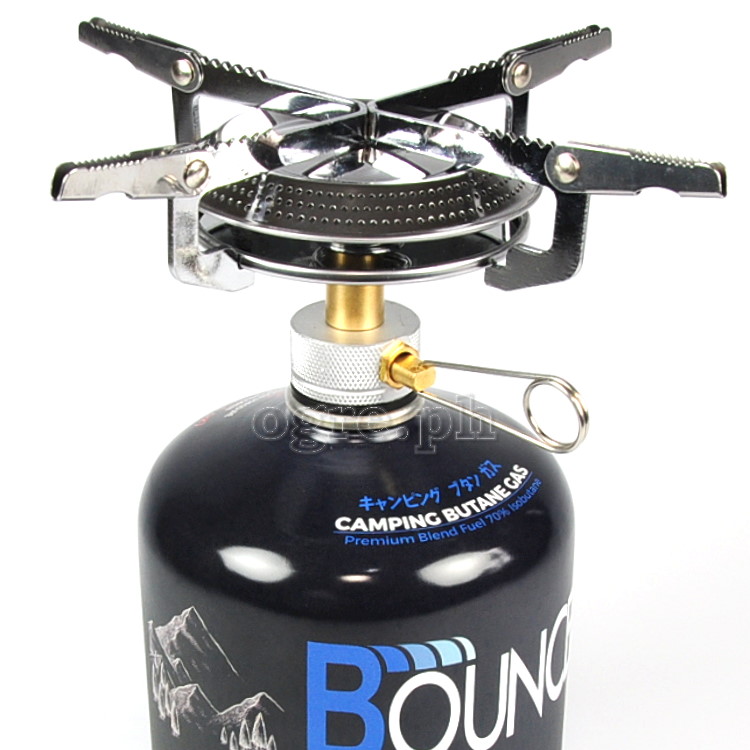15S120 Round Camping Stove (Screw-on Cannister Mount)
