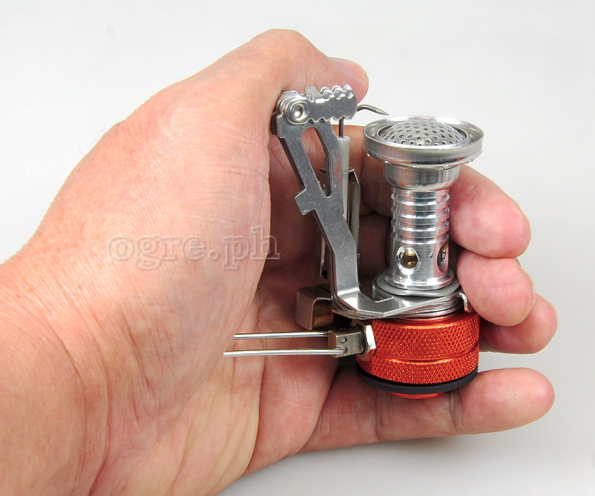 15S1201 Ultra Light Mini Camping Stove (Canister-Mount)