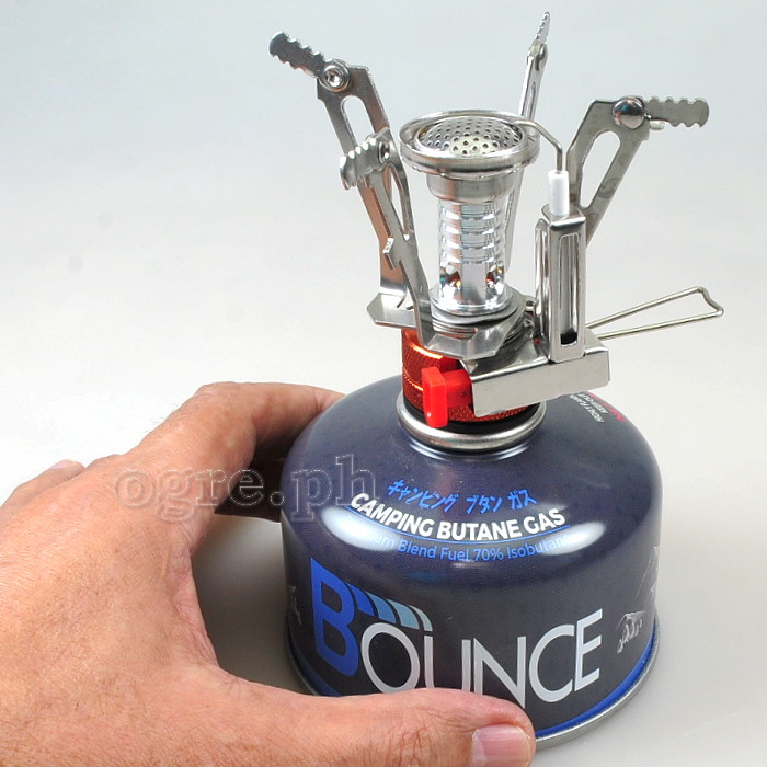 15S1201 Ultra Light Mini Camping Stove (Canister-Mount)