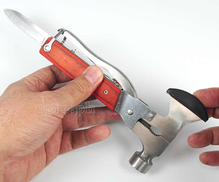 18N711 Multi-function 14-pcs Folding Tools Survival Kit