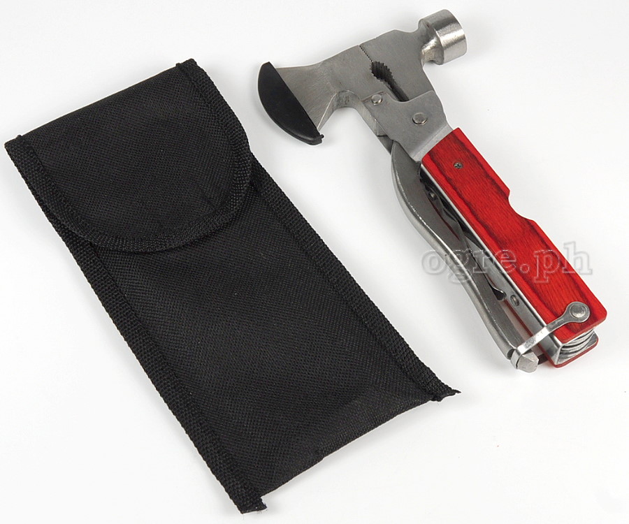 18N711 Multi-function 14-pcs Folding Tools Survival Kit