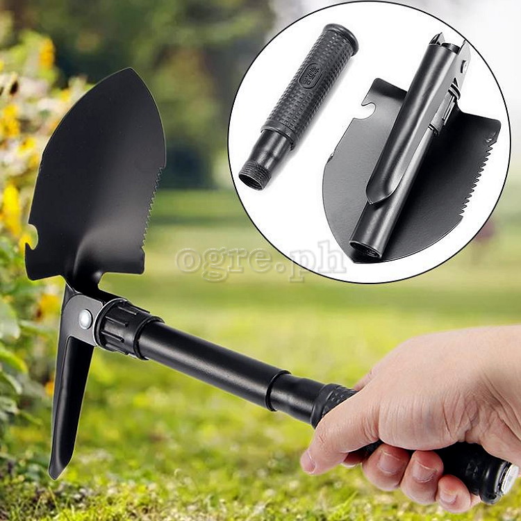 18S411S 5-in-1 Foldable Compact Spade Shovel