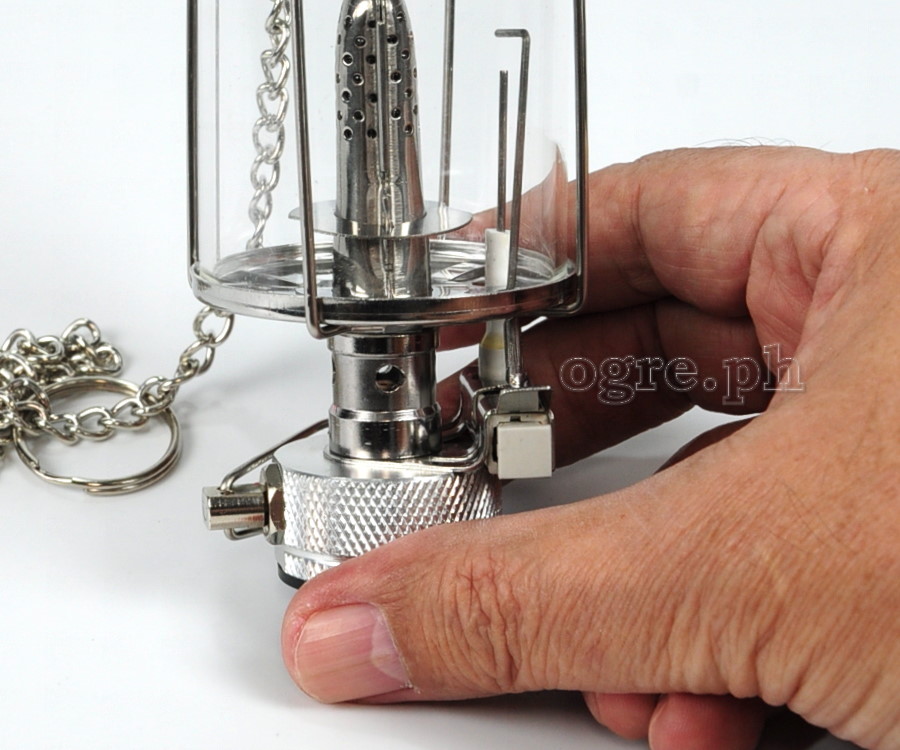BL300-F1 Portable Butane Gas Lantern with Plastic Glass Lampshade