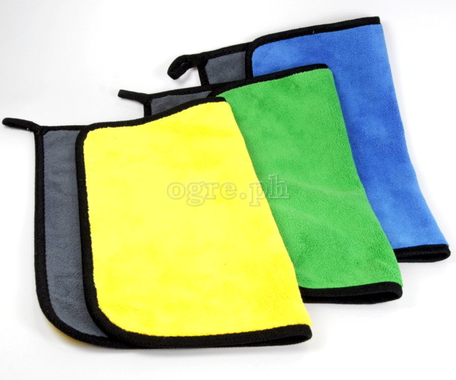 MCT-100 Thick Plush Microfibre Cleaning Cloth 100gsm 30x40cm