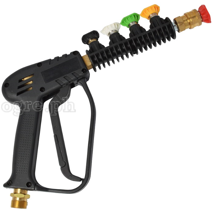 PWG-10 4000psi Wash Gun Kit with Mini Extension Lance and Pack of 5 Quick-Connect Nozzle Tips