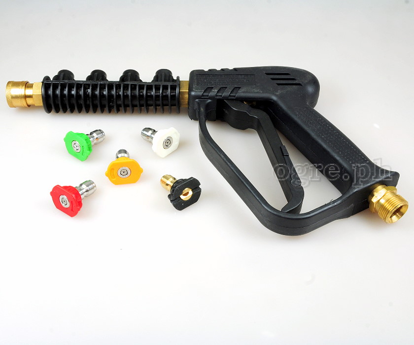 PWG-10 4000psi Wash Gun Kit with Mini Extension Lance and Pack of 5 Quick-Connect Nozzle Tips