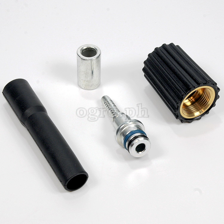 PWHF-09 Pressure Washer Hose Fitting Set M22x14mm Core