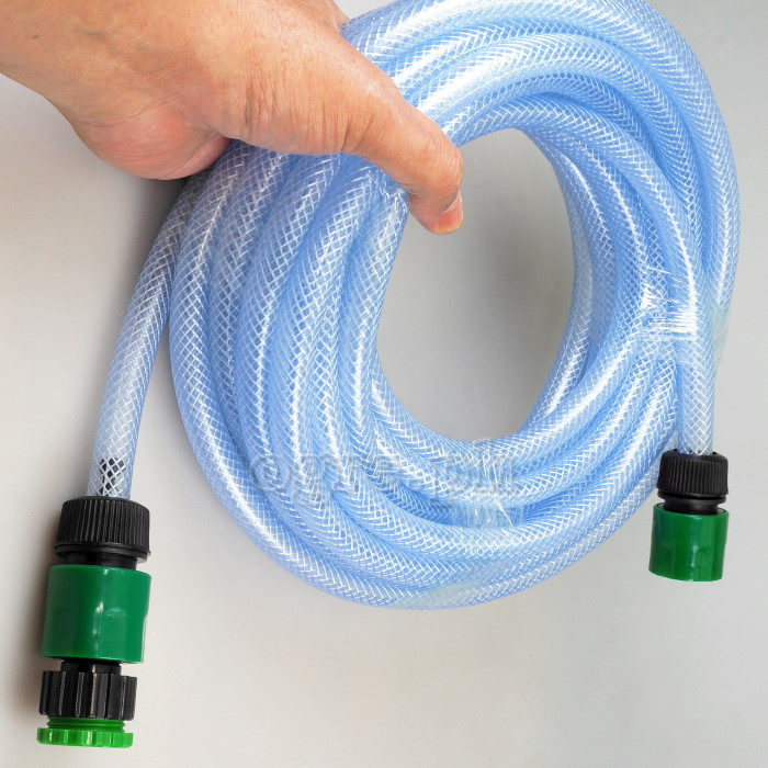 QGH-01 5 mtrs /10 mtrs PVC Garden Hose with Quick Connectors Set