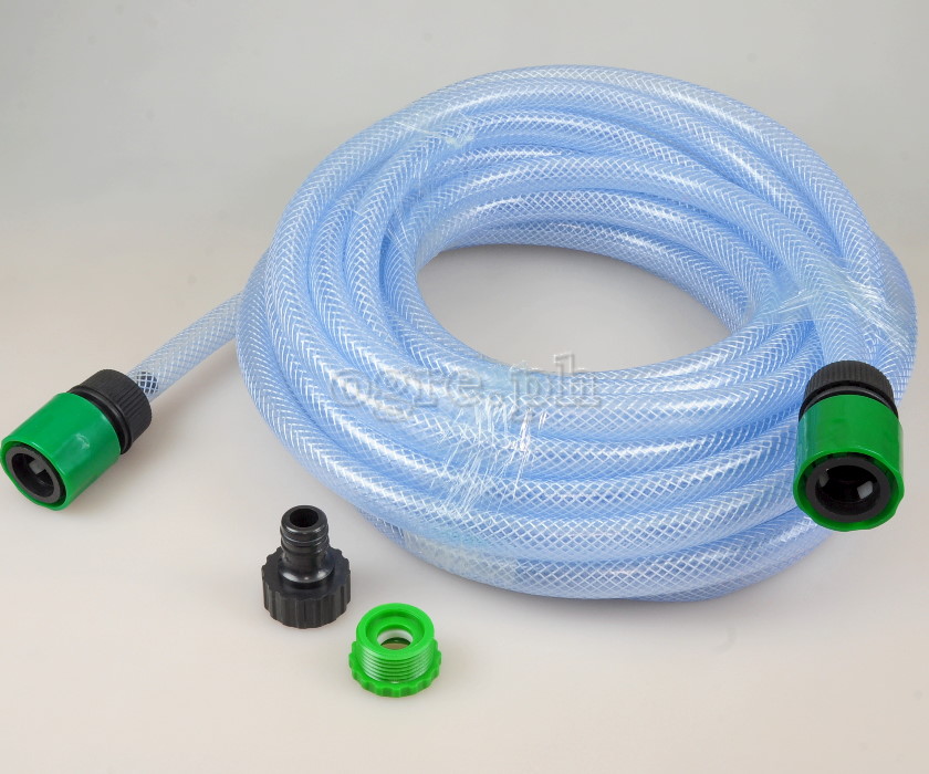 QGH-01 5 mtrs /10 mtrs PVC Garden Hose with Quick Connectors Set