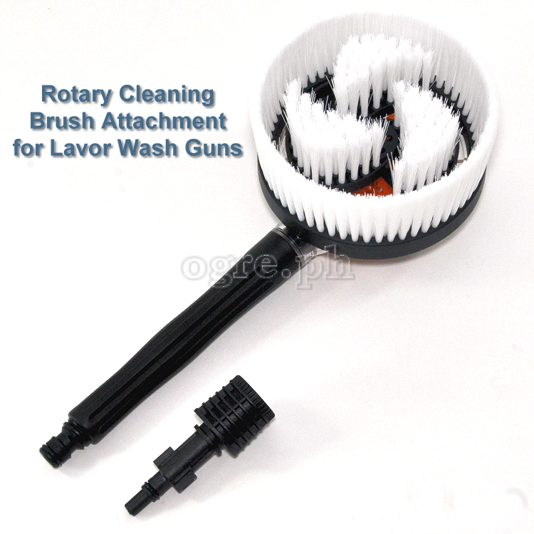 PWB-01LVR Rotary Cleaning Brush Attachment for Lavor Wash Guns