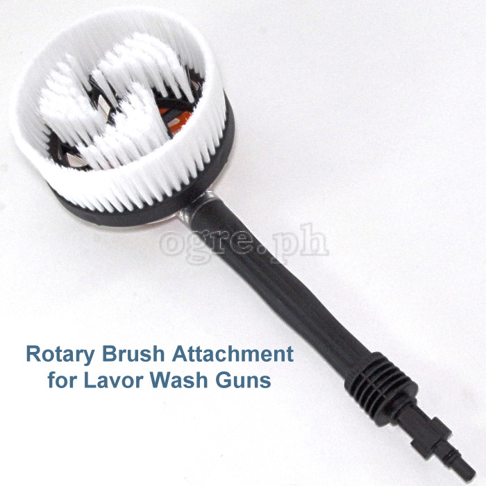 PWB-01LVR Rotary Cleaning Brush Attachment for Lavor Wash Guns