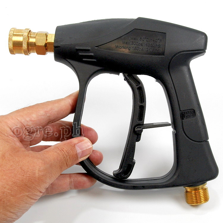 PWG-05 2175psi Pressure Washer Gun with M22-14mm Male Inlet and 1/4” Female Quick Coupler Socket