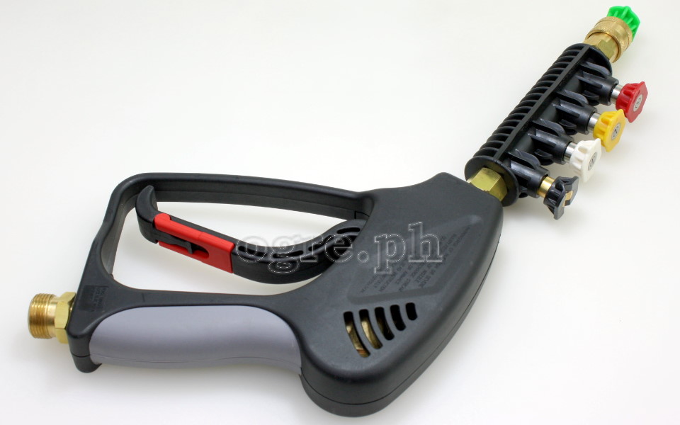 PWG-08 4000psi Heavy Duty Wash Gun Kit A with Quick-Connect Nozzles