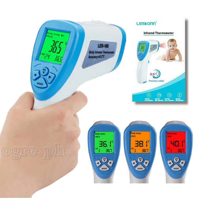 LRC-168A Non-Contact Infrared Thermometer with Fever Alert