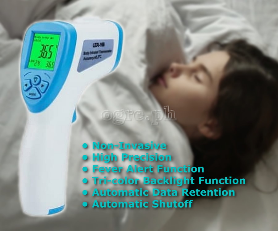 LRC-168A Non-Contact Infrared Thermometer with Fever Alert