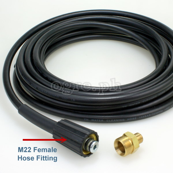 PWA-09 M22M x G-1/4 BSPM Pressure Washer Converter / Adapter