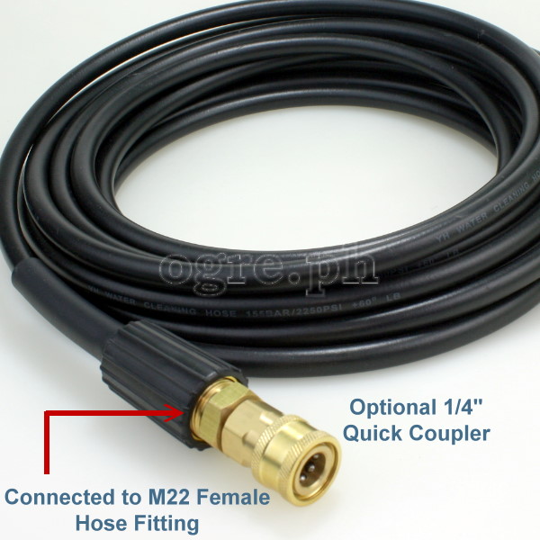 PWA-09 M22M x G-1/4 BSPM Pressure Washer Converter / Adapter