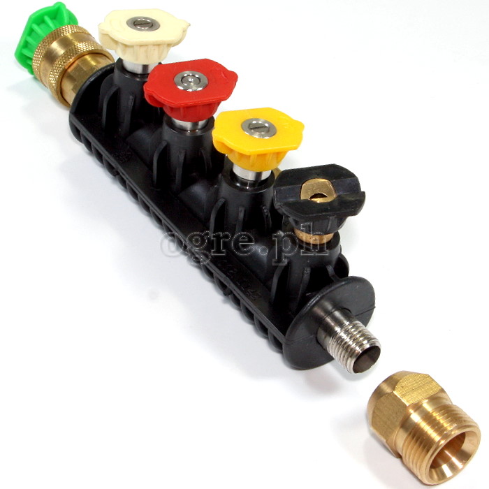 PWA-10A M22M x G-1/4 BSPF Pressure Washer Converter / Adapter (Oval Head)