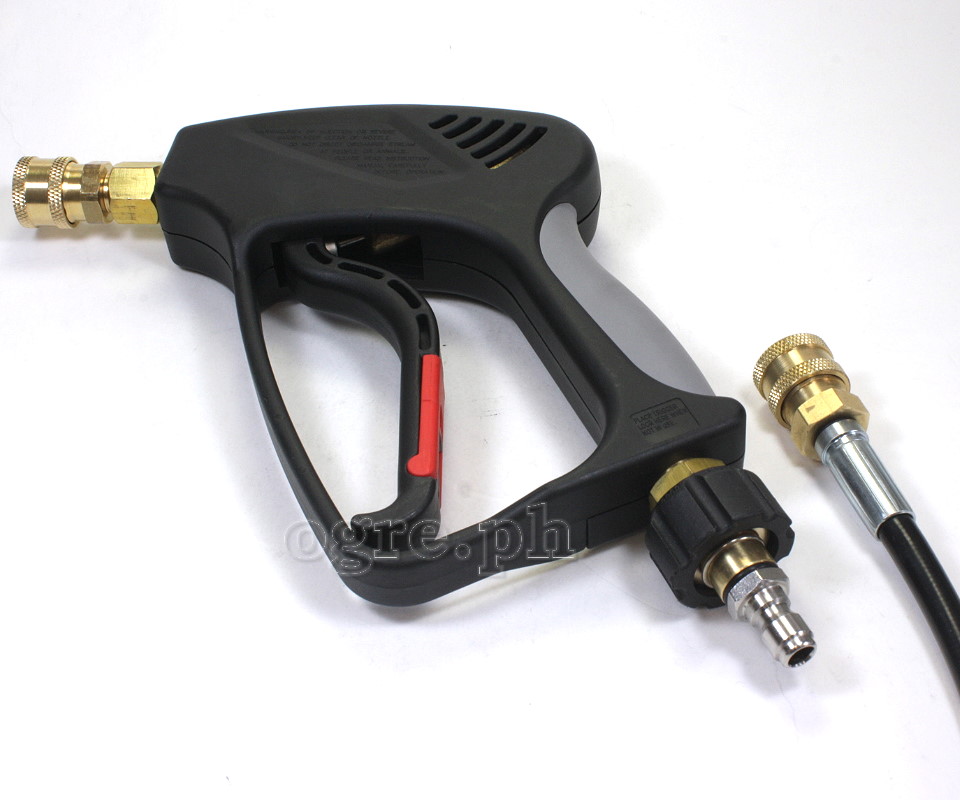 PWA-12 Metric M22 Female Twist Connector to 1/4 Quick-Connect Plug (Pressure Washer Fitting Converter)