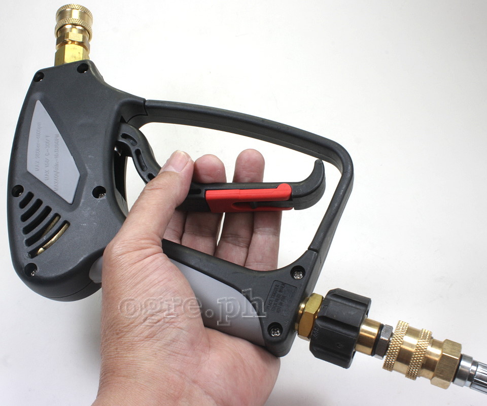 PWA-12 Metric M22 Female Twist Connector to 1/4 Quick-Connect Plug (Pressure Washer Fitting Converter)