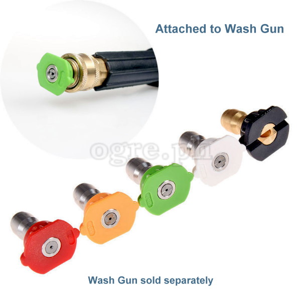 PWN-02 Pack of 5 Quick-Change Wash Gun Nozzles