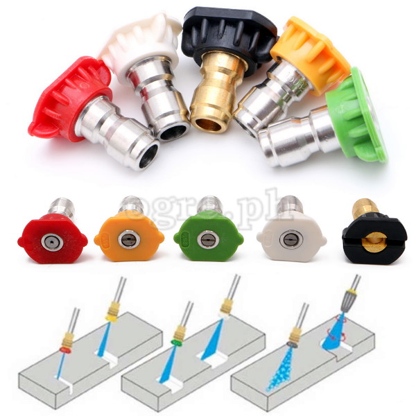 PWN-02 Pack of 5 Quick-Change Wash Gun Nozzles