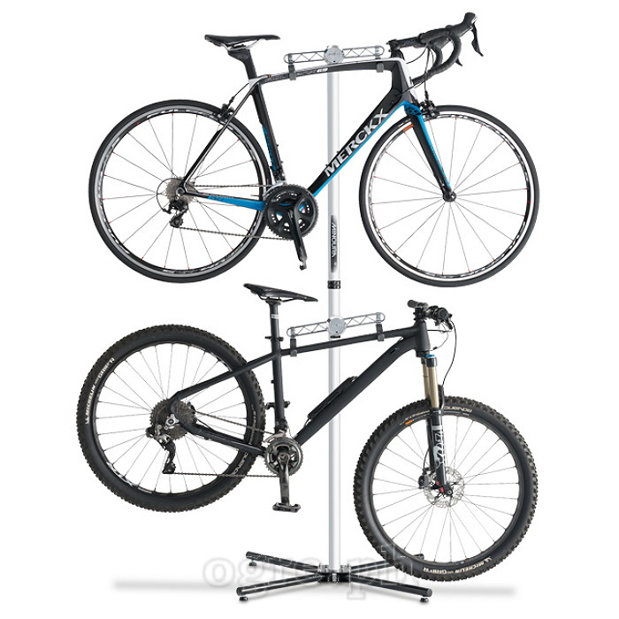 P-500AL-6S Dual Bike Storage / Display Stand
