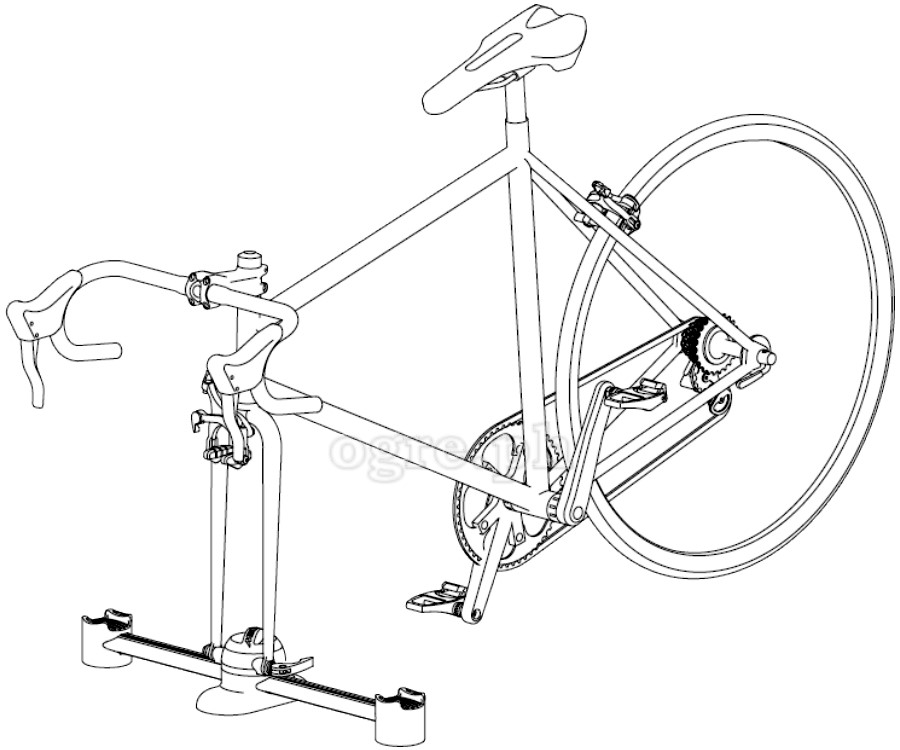Vergo-TF1 In-Vehicle Bicycle Transport Base (1 bike)