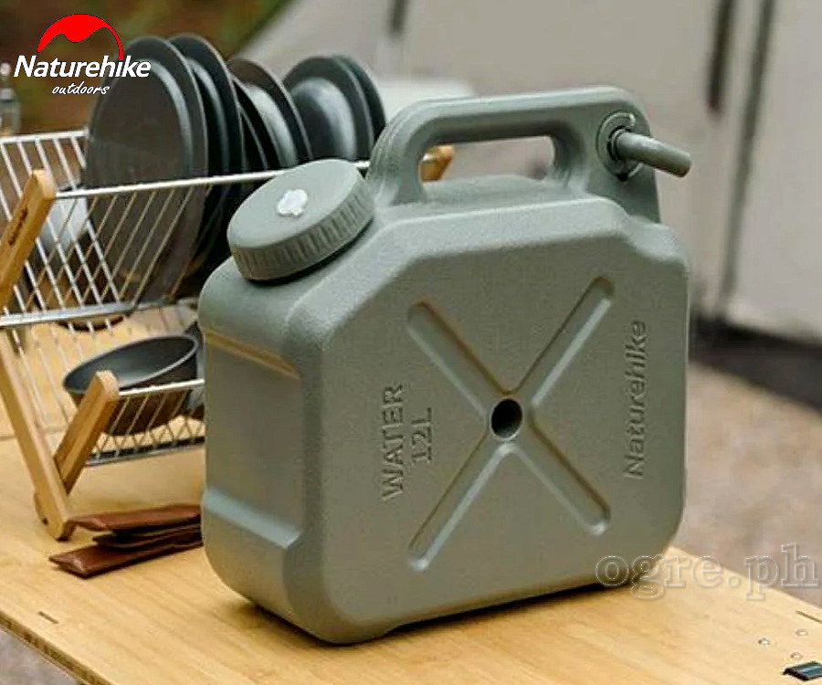 CNH22CJ018-12L Outdoor Camping Water Bucket with Tap 12 Liters