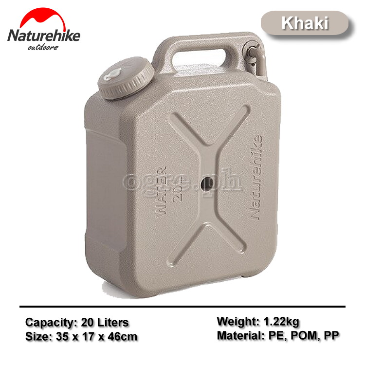 CNH22CJ018-20L Outdoor Camping Water Bucket with Tap 20 Liters