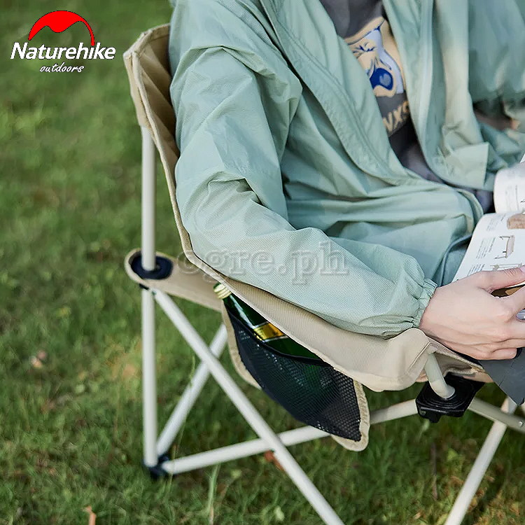 CNH23JU13002 Folding Moon Chair with Armrest