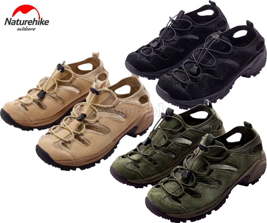 CNH23SE004 Anti-Skid Heeled Trekking Shoes with Anti-Collision Toe Design