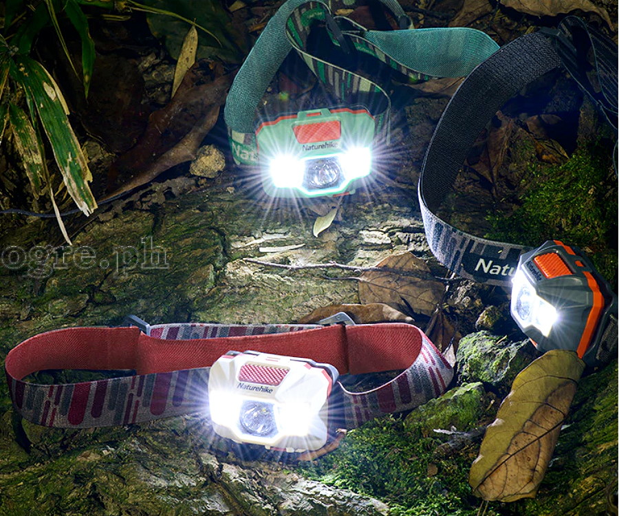 NH00T002-D Rechargeable Waterproof Head Lamp (IPX4 150lm)