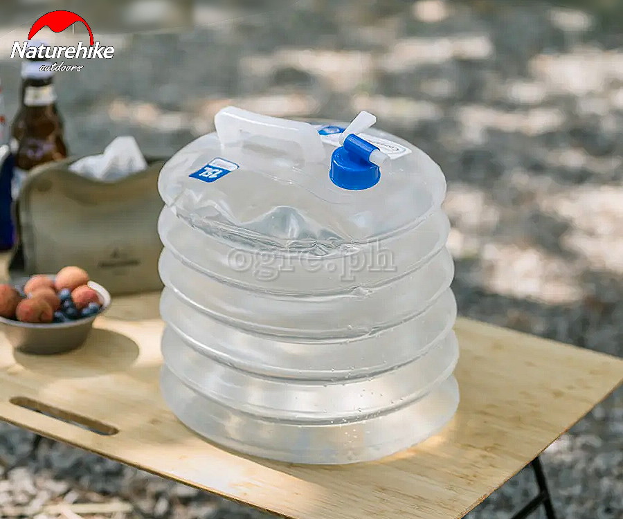 NH14S002-T 5/10/15-Liters Collapsible Water Bucket