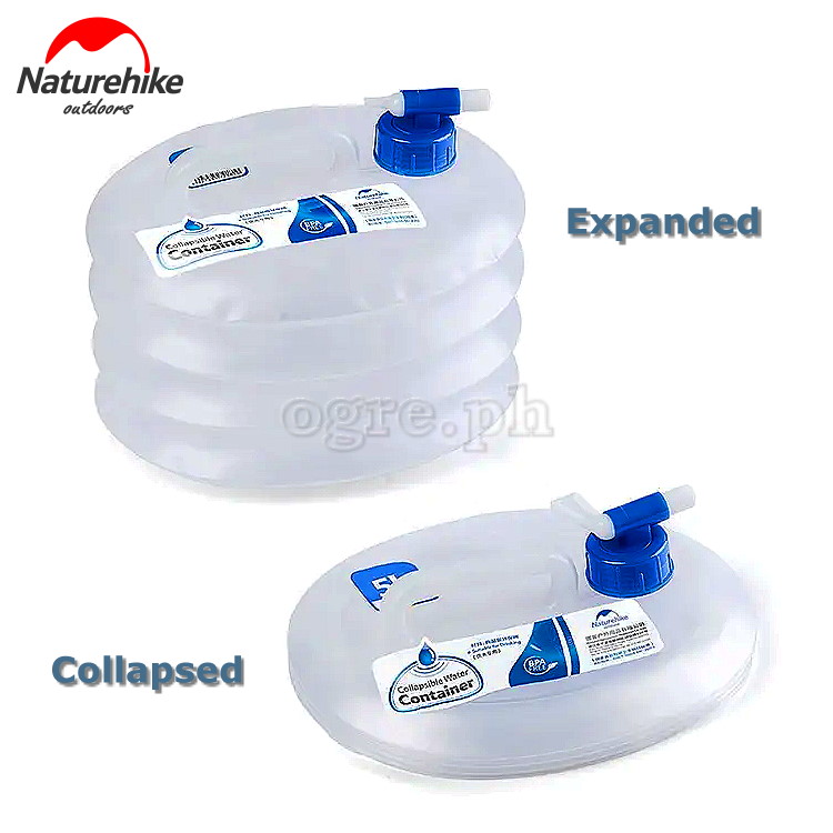 NH14S002-T 5/10/15-Liters Collapsible Water Bucket