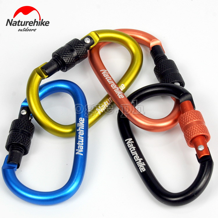 NH15A005-H 6cm D-Type Carabiner Utility Strap Lock