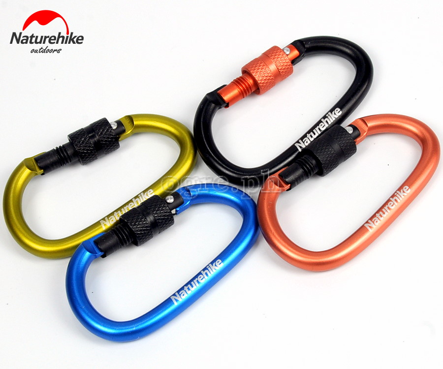 NH15A005-H 6cm D-Type Carabiner Utility Strap Lock