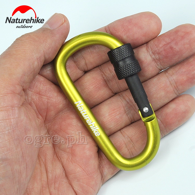 NH15A008-D 8cm D-Type Carabiner Utility Strap Lock
