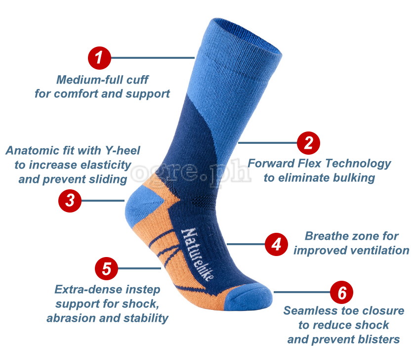 NH15A015-M Men’s Outdoor Thermal Socks 