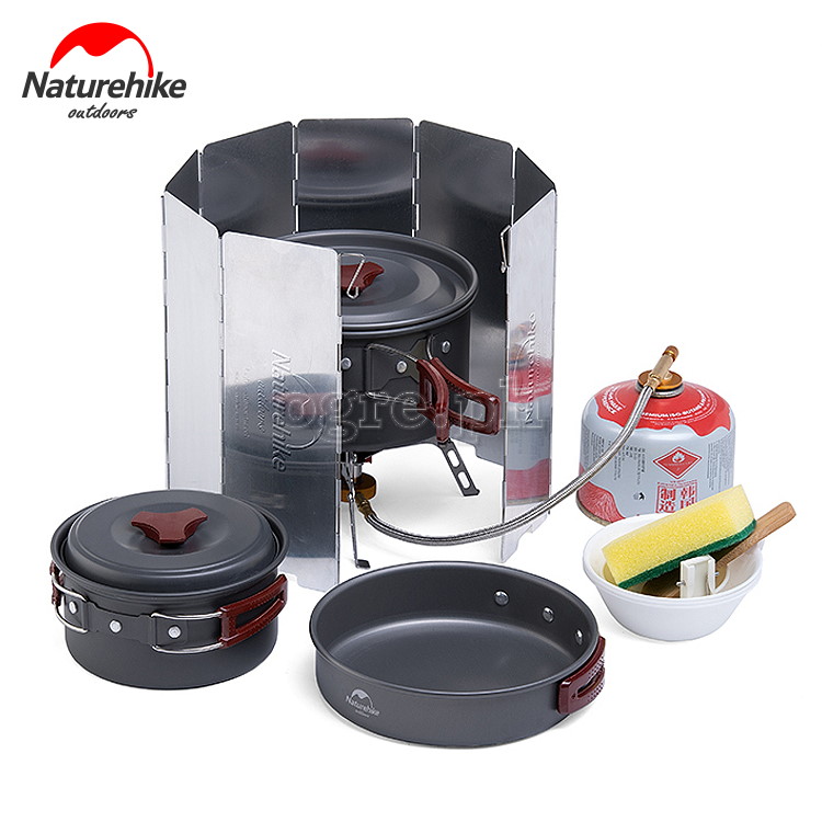 NH15F008-B Outdoor Cooking Wind Shield NH15F008-B (8-Fold) / NH20CJ008 (10-Fold)