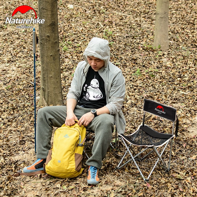 NH16J001-J Folding Mini Chair with Padded Back Rest