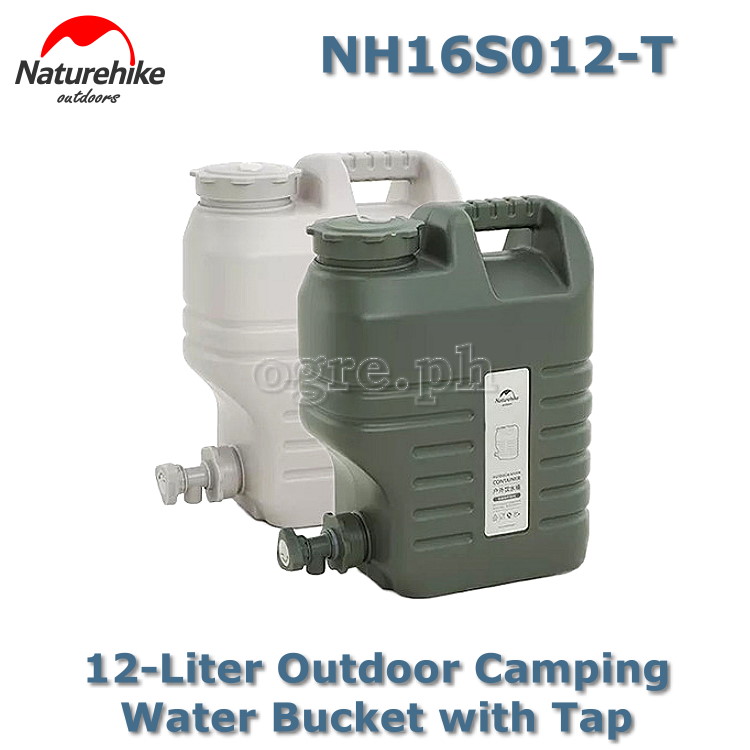 NH16S012-T New Style 12/18/24 Liters Outdoor Camping Water Bucket with Tap