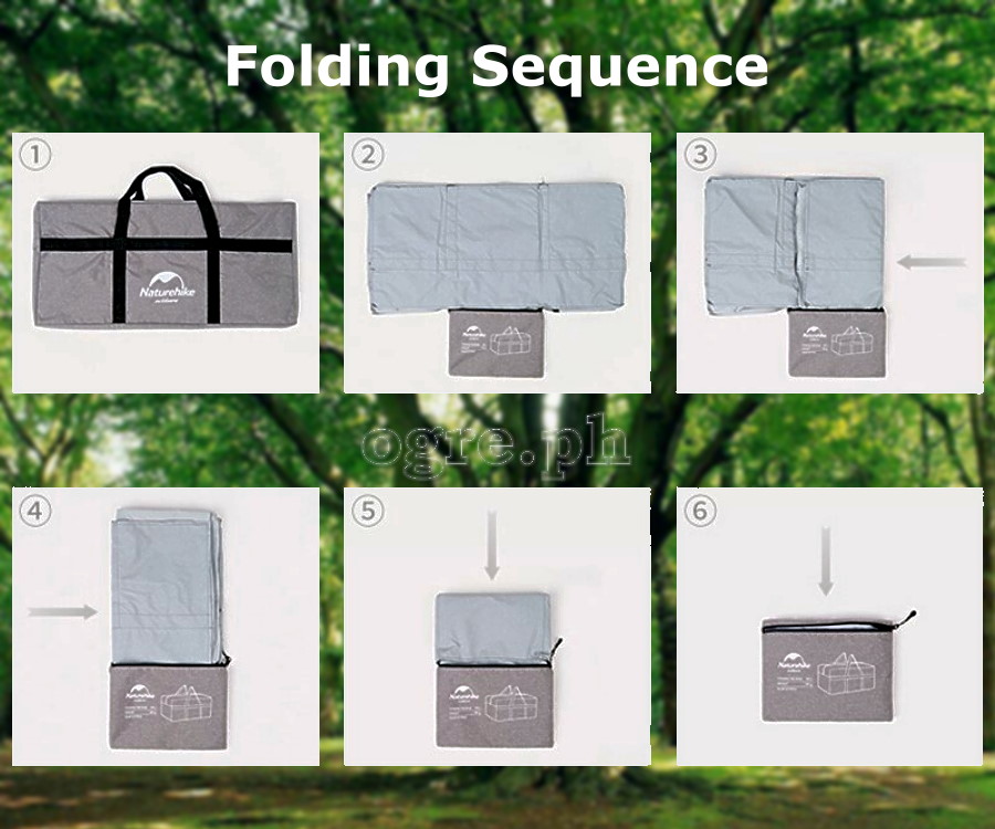 NH17S021-M Large Capacity 45L Foldable Carry-All Hand Bag